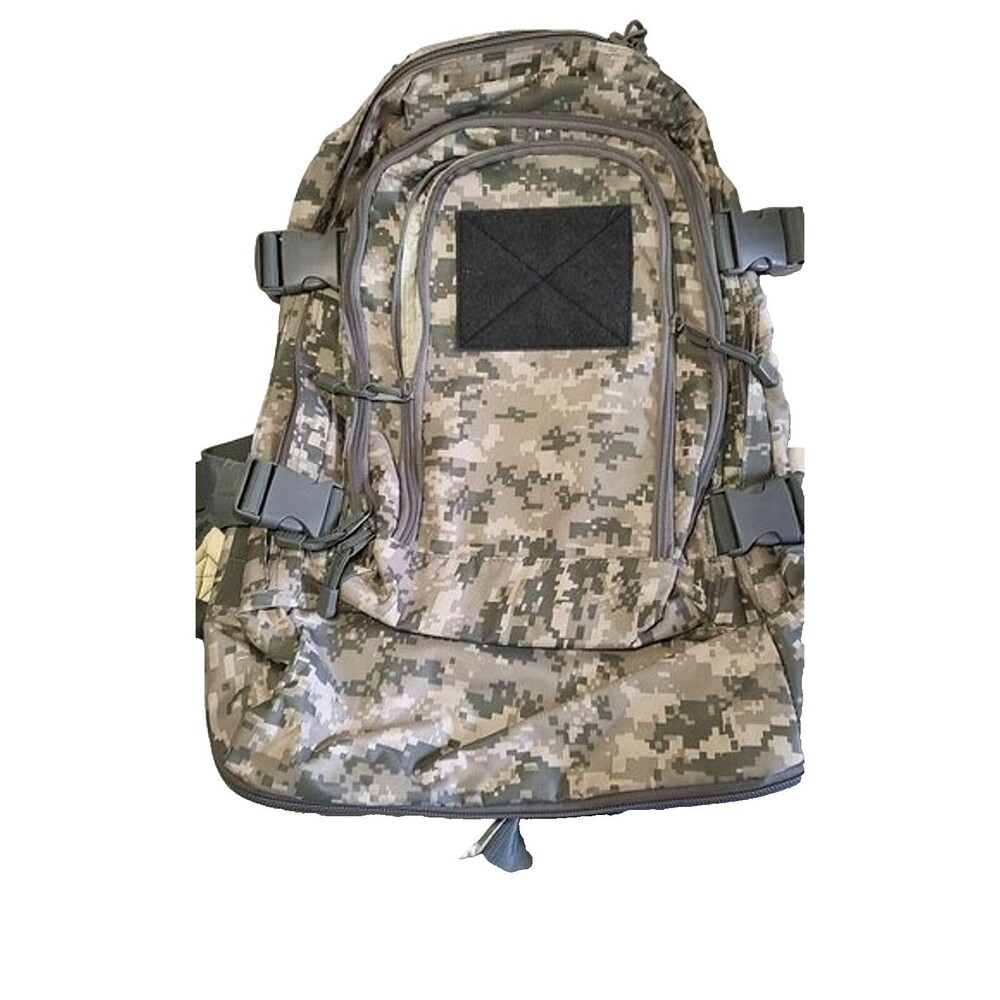 Camo Military Style BOB Day Pack Bug Out Backpack Prepper Survivalist NEW Bag